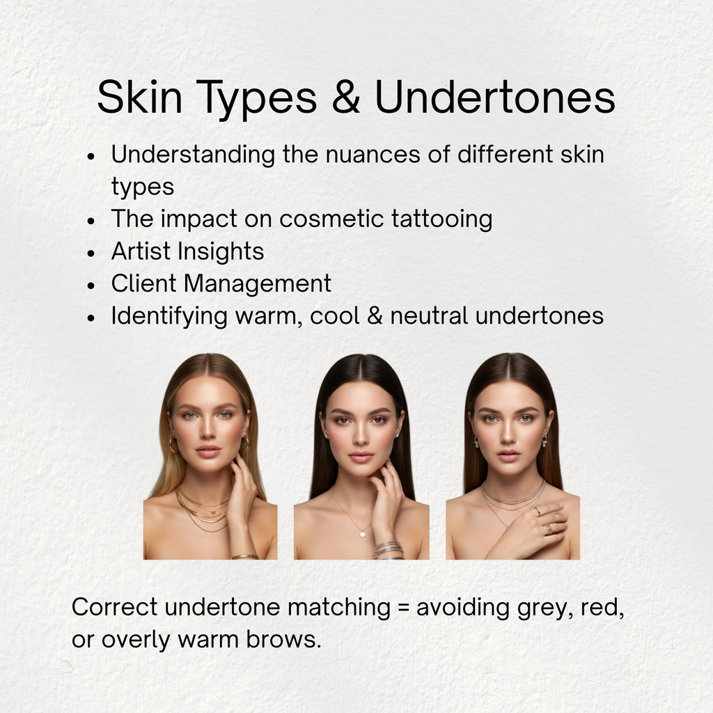 Brows Unlocked: Colour Theory, Skin Anatomy & Pigment Analysis